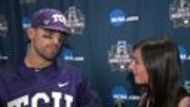 TCU eliminates Texas A&M from CWS